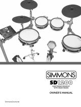 Simmons SD1200 User manual