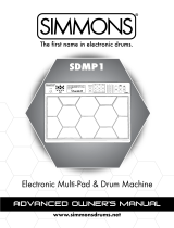 Simmons SDMP1 User manual