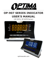 Optima Scale OP-907 Owner's manual