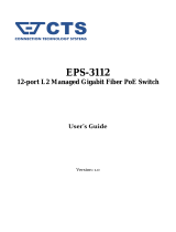 CTS EPS-3112 User manual