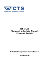 CTS IES-3110 User manual