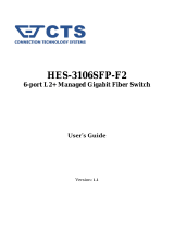 CTS HES-3106SFP-F2 User manual