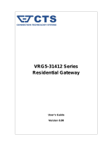 CTS VRG5-31412 User manual