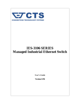 CTS IES-3106 User manual