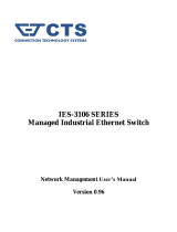 CTS IES-3106 User manual