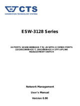 CTS ESW-3128 User manual