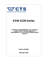 CTS ESW-3128 User manual