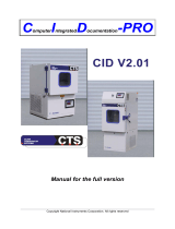 CTS CID-Software V2.01 User manual