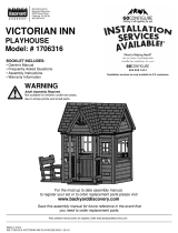 BackyardVictorian Inn Wooden Playhouse