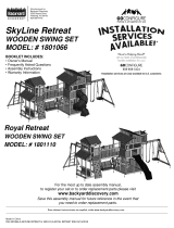 Backyard Discovery Royal Retreat Swing Set Owner's manual