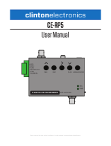 Clinton Electronics CE-RP5 User manual