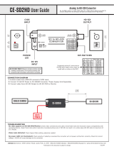 Clinton Electronics CE-SD2HD User manual