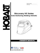 HobartWelders HELMET DISCOVERY VS SERIES AUTO-DARKENING Owner's manual