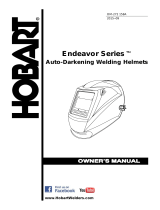 Hobart HELMET ENDEAVOR SERIES AUTO-DARKENING Owner's manual