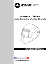 HobartWelders HELMET INVENTOR AUTO-DARKENING Owner's manual