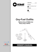 HobartWelders OXY-FUEL OUTFITS 770502, 770974 Owner's manual