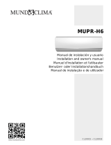 mundoclima MUPR-09-H6 Installation guide