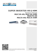 mundoclima Serie MUSTR-H9 “Ceiling Floor Full Inverter H9” User manual