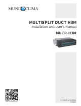 mundoclima MUCR-H3M “MultiSplit Duct Type” Installation guide
