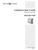 mundoclima MUCNR-H3M “MultiSplit Console type” User manual