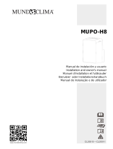 mundoclima Series MUPO-H8 Installation guide