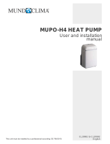 mundoclima Series MUPO-H4 Installation guide
