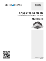 MUND CLIMA Series MUCSR-H3 “Cassette Full Inverter H3” Owner's manual