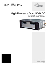 mundoclima Series MUCHR-H6A “Duct Inverter Great Capacity” Installation guide