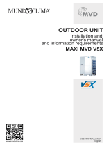 mundoclima Maxi MVD V5X Installation guide