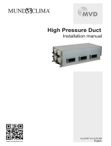 mundoclima Series MUCHR-H6A “Duct Inverter Great Capacity” Installation guide