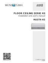 mundoclima Series MUSTR-H3 “Ceiling Floor Full Inverter H3” Installation guide