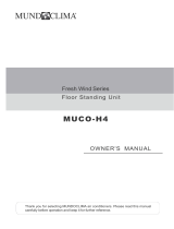 mundoclima Series MUCO-H4 “Column ON/OFF H4 ” Installation guide