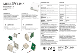 mundoclima Series MU-WING “Superficial Air Curtain with EC motor” User manual
