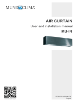 mundoclima Series MU-IN “Superficial Air Curtain INOX” Installation guide