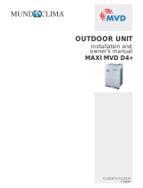 mundoclima Maxi MVD D4+ Installation guide