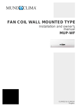mundoclima Series MUP-WF “Wall Mounted Fancoil” Installation guide