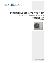 mundoclima Series MUENR-H4 “Mini Chiller DC Inverter” Installation guide