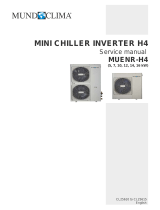 mundoclima Series MUENR-H4 “Mini Chiller DC Inverter” User manual