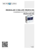 mundoclima Series MUEN-HG “Digital Scroll Modular Chiller” Installation guide