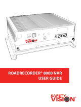 Safety Vision ROADRECORDER 8000 NVR User manual