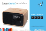 Stereoboomm Wood-box User manual