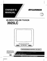 Sylvania 3925LC Owner's manual