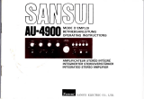 Sansui AU-4900 Owner's manual