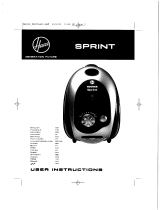 Hoover Sprint Owner's manual