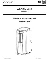 Ecoair Artica 8000BTU Owner's manual