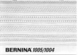 Bernina 1004 Owner's manual