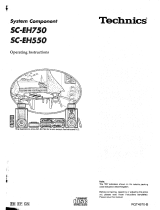 Technics SC-CH550 Owner's manual