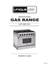Unique Appliances UGP-36E6 ON1 User manual
