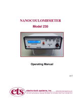 ETS 230 User manual
