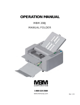MBM 208J User manual